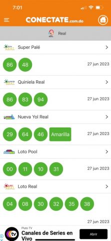 Conectate Loterías для iOS — скриншот 4