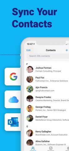 Contacts+ | Address Book для iOS — скриншот 3