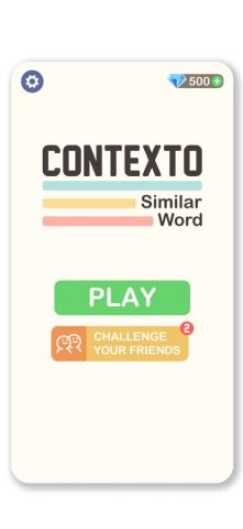 Contexto — Word Guess для iOS — скриншот 1