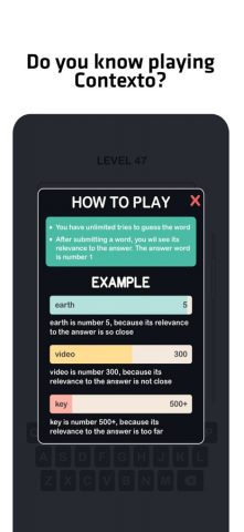 Contexto — Word Guess для iOS — скриншот 2