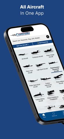 Controller: Aircraft for Sale для iOS — скриншот 1