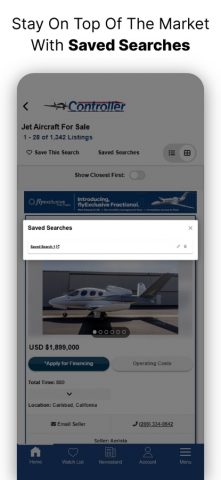 Controller: Aircraft for Sale для iOS — скриншот 4