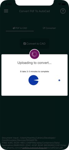 Convert PDF to AutoCad для iOS — скриншот 4