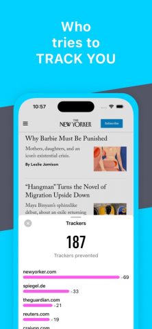 Cookie Web Browser Private для iOS — скриншот 4