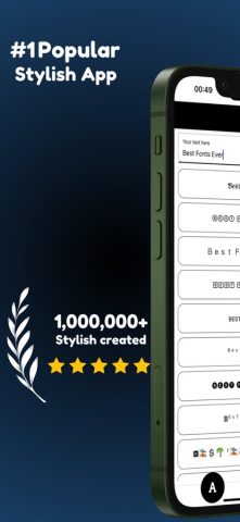 Cool Fonts:Stylish Letter Text для iOS — скриншот 1