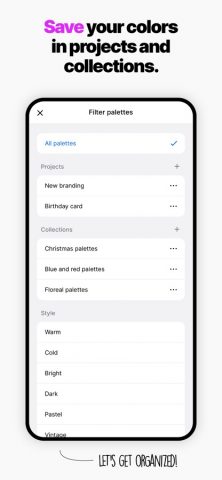 Coolors для iOS — скриншот 5