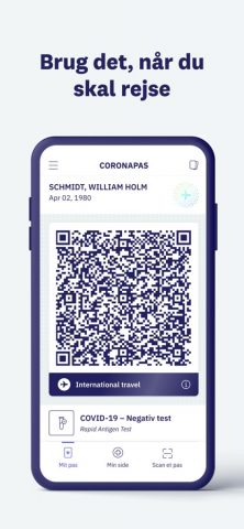 Coronapas для iOS — скриншот 3