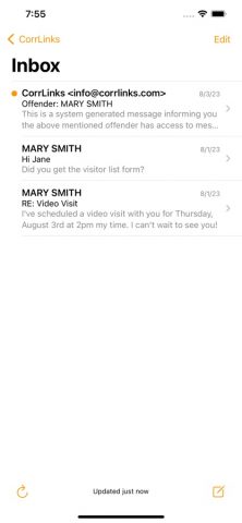 CorrLinks для iOS — скриншот 2