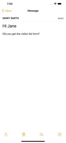 CorrLinks для iOS — скриншот 3