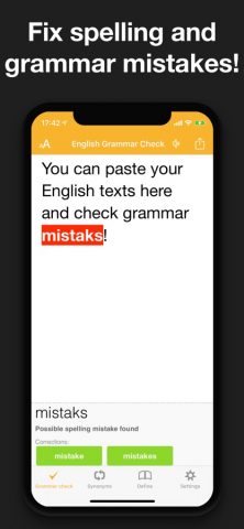 CorrectMe Grammar AI Keyboard для iOS — скриншот 3