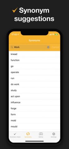 CorrectMe Grammar AI Keyboard для iOS — скриншот 4