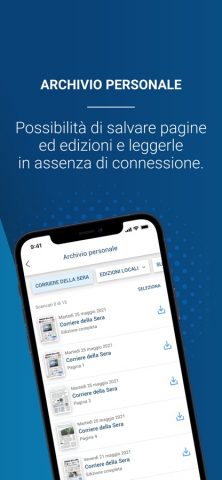 Corriere della Sera — Edicola для iOS — скриншот 4