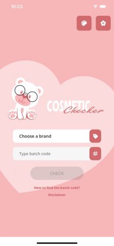 Cosmetic Checker для iOS — скриншот 1