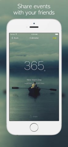 Countdown° для iOS — скриншот 2