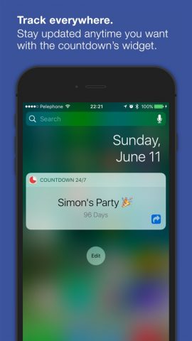 Countdown Timer: Count to Days для iOS — скриншот 5
