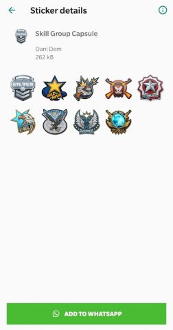 Counter Sticker WAStickerApps для Android — скриншот 3