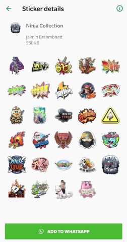 Counter Sticker WAStickerApps для Android — скриншот 5