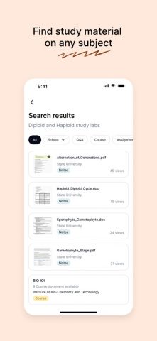 Course Hero: Ask AI & Tutoring для iOS — скриншот 4