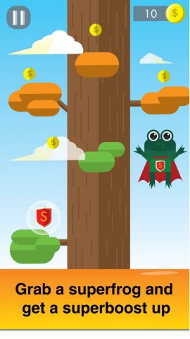 Crazy Frog Jump Tap Escape для iOS — скриншот 2