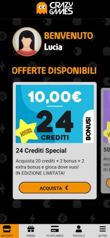 Crazy Games Card для Android — скриншот 3