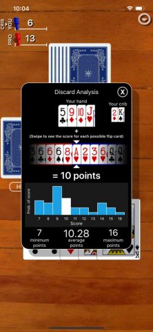 Cribbage Classic для iOS — скриншот 5