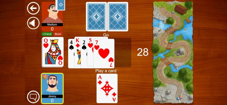 Cribbage JD для iOS — скриншот 2