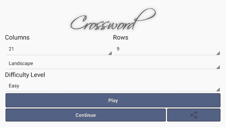Crossword Puzzle для Android — скриншот 5