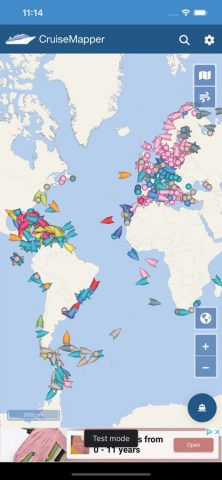 CruiseMapper для iOS — скриншот 1