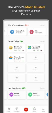 Crypto & Coin Scanner App для iOS — скриншот 2