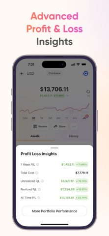 Crypto Tracker — Coin Stats для iOS — скриншот 2