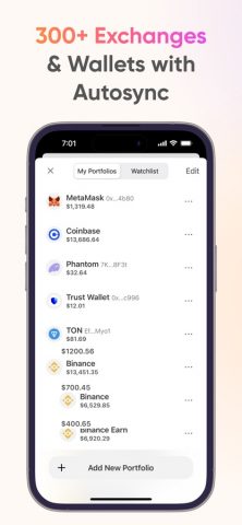 Crypto Tracker — Coin Stats для iOS — скриншот 3