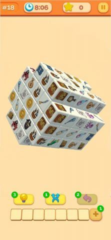 Cube Match 3D: игры на логику — скриншот 3