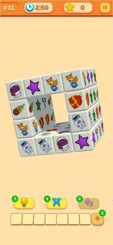Cube Match 3D: игры на логику — скриншот 5