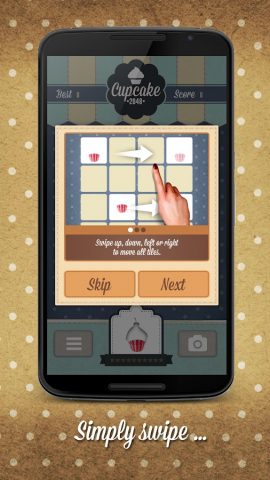 Cupcake 2048 для Android — скриншот 3