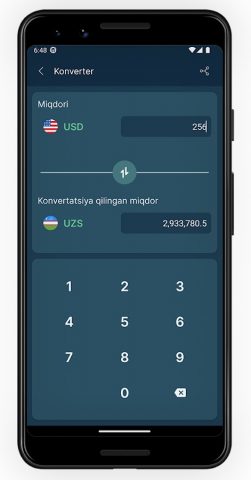 CurrencyUz для Android — скриншот 2