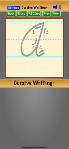 Cursive Writing- для iOS — скриншот 1