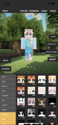 Custom Skin Creator для iOS — скриншот 1