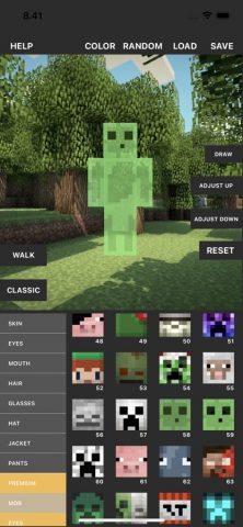 Custom Skin Creator для iOS — скриншот 3