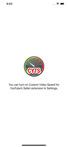 Custom Video Speed for YouTube для iOS — скриншот 3
