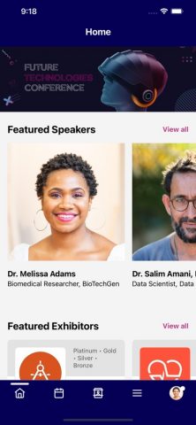 Cvent Events для iOS — скриншот 1