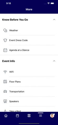Cvent Events для iOS — скриншот 4