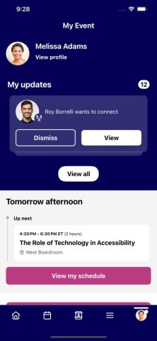 Cvent Events для iOS — скриншот 5