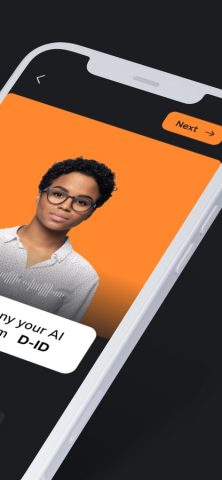 D-ID: AI Video Generator для iOS — скриншот 2