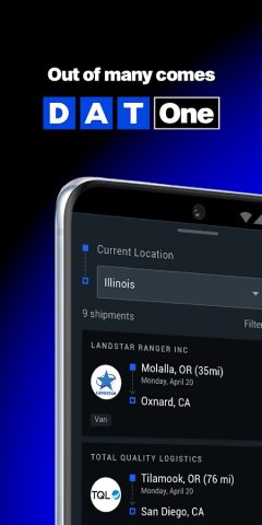 DAT One для Android — скриншот 1