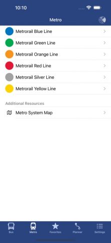 DC Metro and Bus — Tracker для iOS — скриншот 4