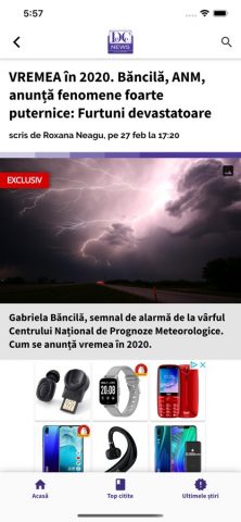 DCNews.ro для iOS — скриншот 2