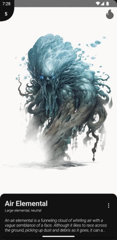 D&D 5e Monster Compendium для Android — скриншот 4