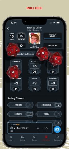 D&D Beyond для iOS — скриншот 3