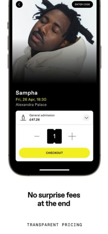 DICE: Live Shows для iOS — скриншот 4