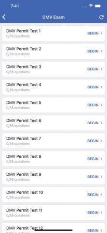 DMV Practice Test — 2026 для iOS — скриншот 2